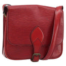 LOUIS VUITTON Epi Cartesier MM Shoulder Bag Red M52247 LV Auth YKZ616-1