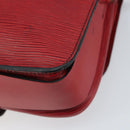 LOUIS VUITTON Epi Cartesier MM Shoulder Bag Red M52247 LV Auth YKZ616-15