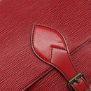 LOUIS VUITTON Epi Cartesier MM Shoulder Bag Red M52247 LV Auth YKZ616-18