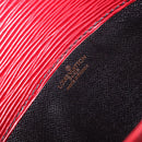 LOUIS VUITTON Epi Cartesier MM Shoulder Bag Red M52247 LV Auth YKZ616-21