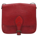 LOUIS VUITTON Epi Cartesier MM Shoulder Bag Red M52247 LV Auth YKZ616-13