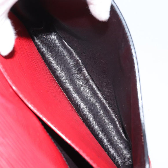 LOUIS VUITTON Epi Cartesier MM Shoulder Bag Red M52247 LV Auth YKZ616
