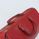 LOUIS VUITTON Epi Speedy 35 Hand Bag Castilian Red M42997 LV Auth YKZ623A-6