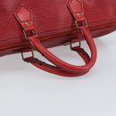 LOUIS VUITTON Epi Speedy 35 Hand Bag Castilian Red M42997 LV Auth YKZ623A-7