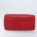LOUIS VUITTON Epi Speedy 35 Hand Bag Castilian Red M42997 LV Auth YKZ623A-5