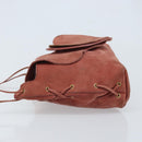GUCCI Shoulder Bag Suede Pink Gold 95107 Auth YKZ626-5