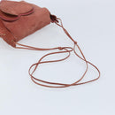 GUCCI Shoulder Bag Suede Pink Gold 95107 Auth YKZ626-7