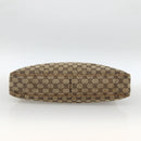 GUCCI GG Canvas Hand Bag Beige Gold 121023 Auth YKZ627-5