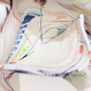 HERMES Short Pants 36 Multicolor Silver Auth YKZ632M-13