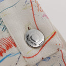 HERMES Short Pants 36 Multicolor Silver Auth YKZ632M-3