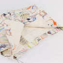 HERMES Short Pants 36 Multicolor Silver Auth YKZ632M-6