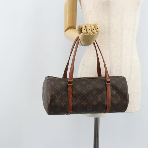 LOUIS VUITTON Monogram Papillon 30 Hand Bag M51385 LV Auth YKZ701