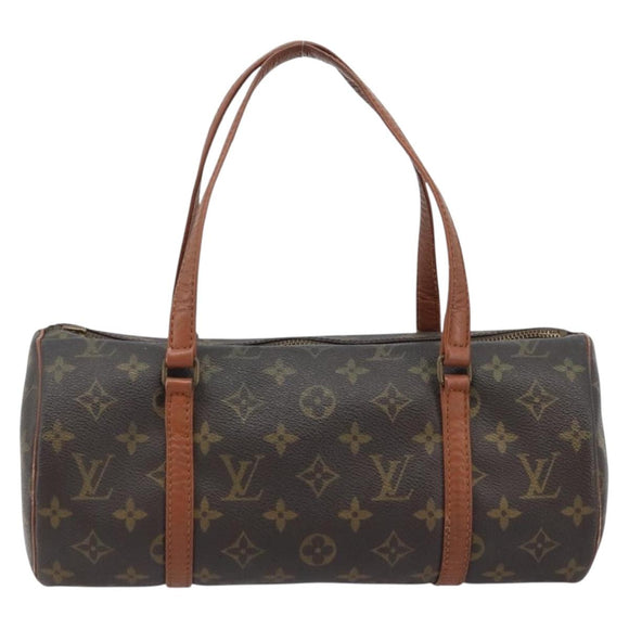 LOUIS VUITTON Monogram Papillon 30 Hand Bag M51385 LV Auth YKZ701
