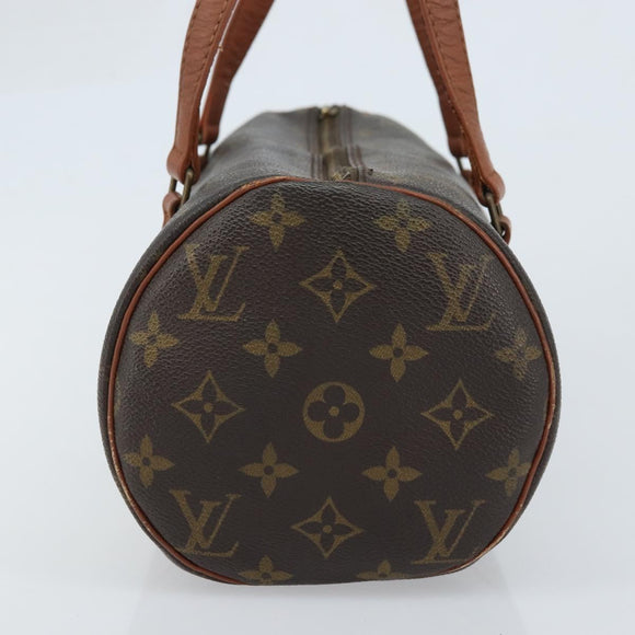 LOUIS VUITTON Monogram Papillon 30 Hand Bag M51385 LV Auth YKZ701