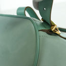 Salvatore Ferragamo Gancini Backpack Suede Light Blue Gold Auth YKZ703A-18