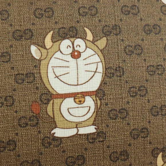 GUCCI Micro GG Supreme Doraemon Collaboration Bag PVC 574886 Auth YKZ711SAM