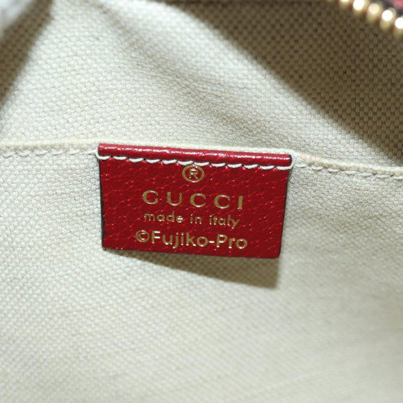 GUCCI Micro GG Supreme Doraemon Collaboration Bag PVC 574886 Auth YKZ711SAM