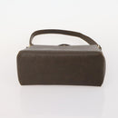 GUCCI GG Supreme Hand Bag Leather PVC 2 Set Brown Beige Auth YKZ714-15