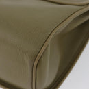GUCCI Hand Bag Leather Green Gold Auth YKZ715-14
