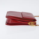 LOUIS VUITTON Monogram Vernis Motto Accessoiretasche Rot M91137 LV Auth YKZ724-3