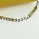 FENDI Monster Micro Bucket Shoulder Bag Leather 2way Yellow Silver Auth YKZ725A-7