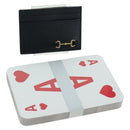 GUCCI Horsebit Card Case Playing Cards Set Leather 700469 Auth YKZ728A-1