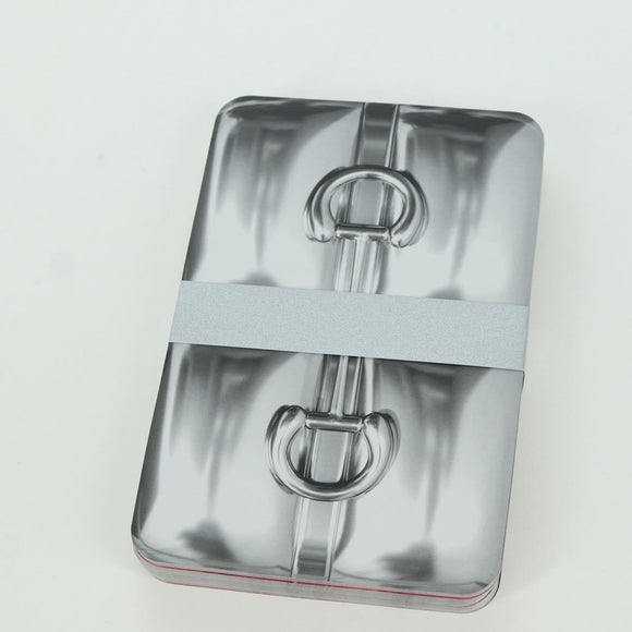 GUCCI Horsebit Card Case Playing Cards Set Leather 700469 Auth YKZ728A
