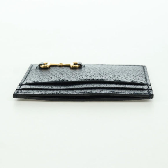 GUCCI Horsebit Card Case Playing Cards Set Leather 700469 Auth YKZ728A