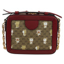 GUCCI Micro GG Supreme Doraemon Collaboration Bag PVC 655596 Auth YKZ730SAM-3