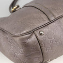 GUCCI GG Canvas Guccissima Miss GG Bag Leather Pink Silver 282956 Auth YKZ740-14