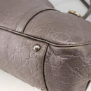 GUCCI GG Canvas Guccissima Miss GG Bag Leather Pink Silver 282956 Auth YKZ740-15
