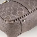 GUCCI GG Canvas Guccissima Miss GG Bag Leather Pink Silver 282956 Auth YKZ740-16