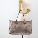 GUCCI GG Canvas Guccissima Miss GG Bag Leather Pink Silver 282956 Auth YKZ740-21