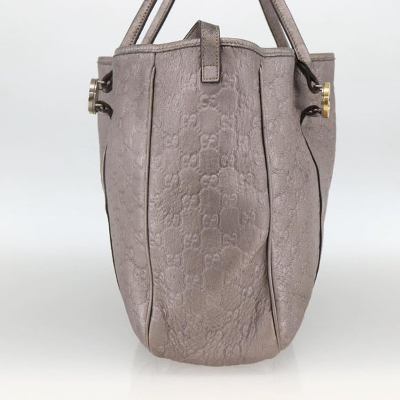 GUCCI GG Canvas Guccissima Miss GG Bag Leather Pink Silver 282956 Auth YKZ740