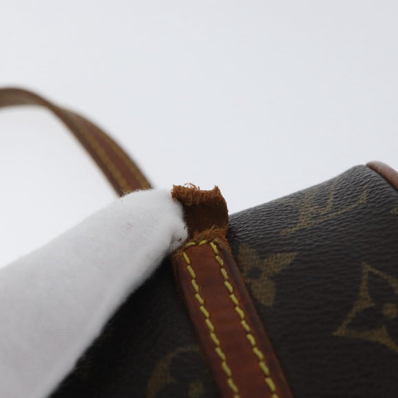 LOUIS VUITTON Monogram Papillon 19 Hand Bag M51389 LV Auth YKZ743