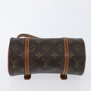 LOUIS VUITTON Monogram Papillon 19 Hand Bag M51389 LV Auth YKZ743-5