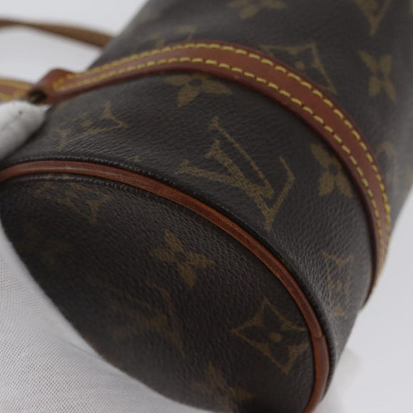 LOUIS VUITTON Monogram Papillon 19 Hand Bag M51389 LV Auth YKZ743