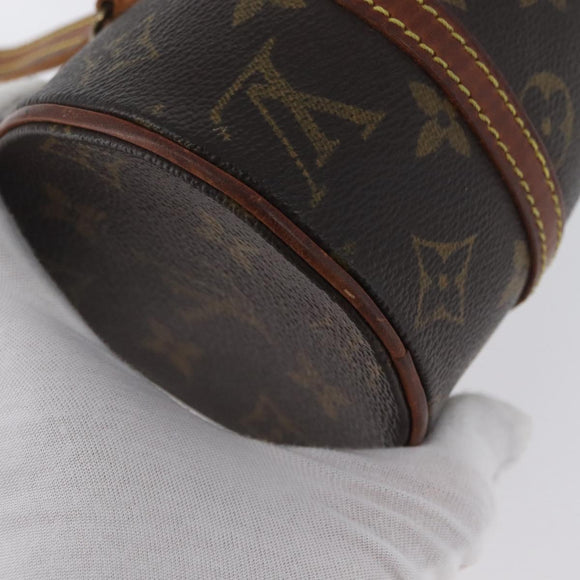 LOUIS VUITTON Monogram Papillon 19 Hand Bag M51389 LV Auth YKZ743