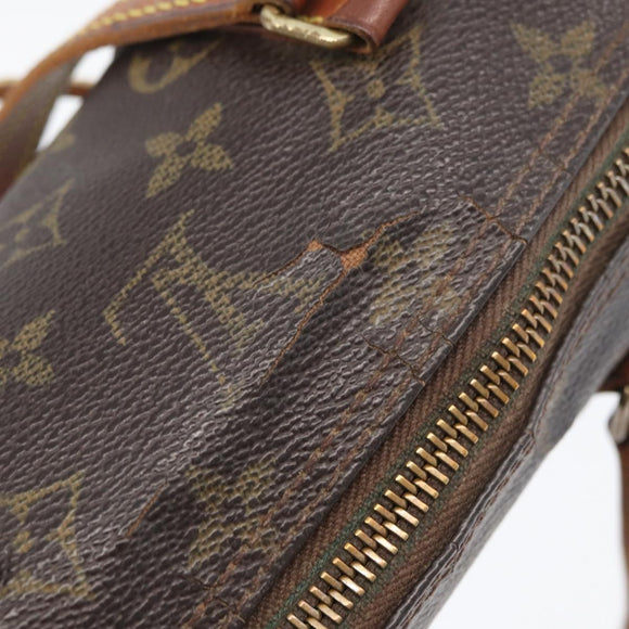 LOUIS VUITTON Monogram Papillon 19 Hand Bag M51389 LV Auth YKZ743