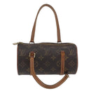 LOUIS VUITTON Monogram Papillon 19 Hand Bag M51389 LV Auth YKZ743-13