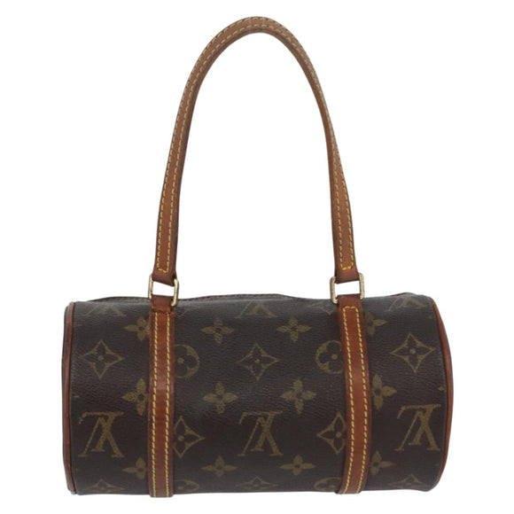 LOUIS VUITTON Monogram Papillon 19 Hand Bag M51389 LV Auth YKZ743