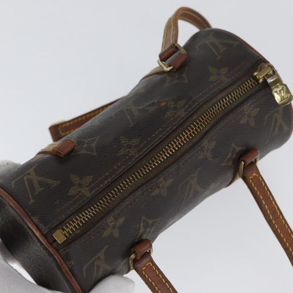 LOUIS VUITTON Monogram Papillon 19 Hand Bag M51389 LV Auth YKZ743