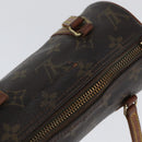 LOUIS VUITTON Monogram Papillon 19 Hand Bag M51389 LV Auth YKZ743-7