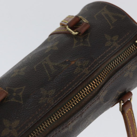 LOUIS VUITTON Monogram Papillon 19 Hand Bag M51389 LV Auth YKZ743