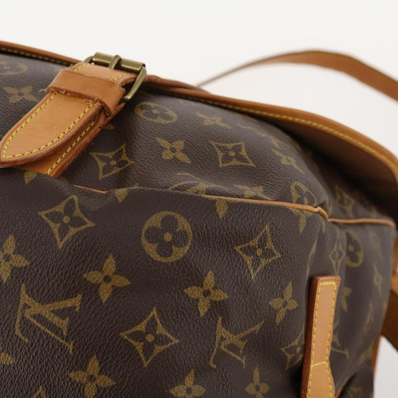 LOUIS VUITTON Monogram Saumur 43 Shoulder Bag M42252 LV Auth YKZ745A