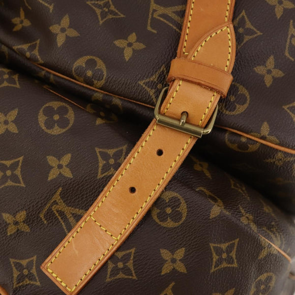 LOUIS VUITTON Monogram Saumur 43 Shoulder Bag M42252 LV Auth YKZ745A
