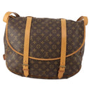 LOUIS VUITTON Monogram Saumur 43 Shoulder Bag M42252 LV Auth YKZ745A-2