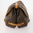 LOUIS VUITTON Monogram Saumur 43 Shoulder Bag M42252 LV Auth YKZ745A-3