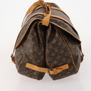 LOUIS VUITTON Monogram Saumur 43 Shoulder Bag M42252 LV Auth YKZ745A-4