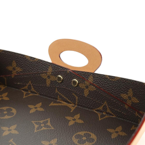 LOUIS VUITTON Monogram Wood Posh MM Accessory Case GI0150 LV Auth YKZ746M